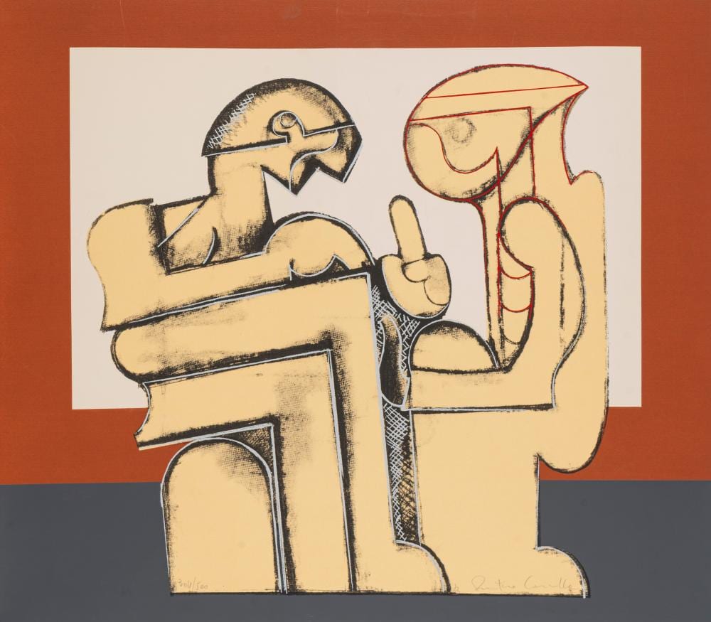 Pietro Cascella comparable auction result: pietro cascella pescara 1921 pietrasanta 2008 figure