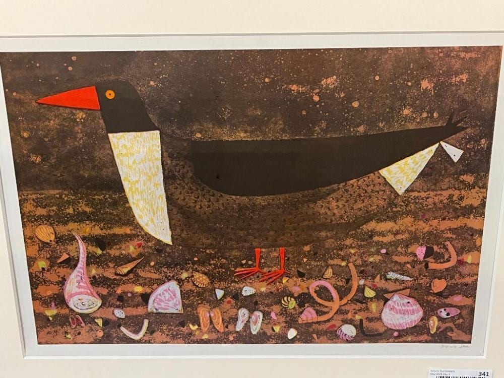 Doris Lee comparable auction result: doris lee signed lithograph sea bird