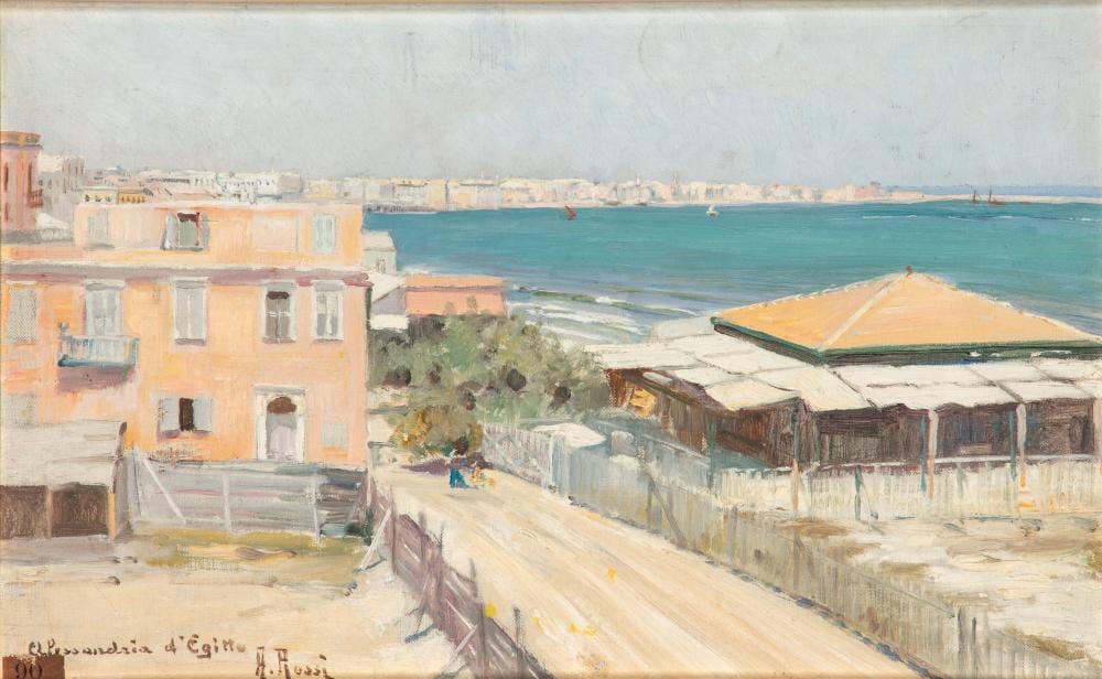 Alberto Rossi comparable auction result: alberto rossi torino 1858 1936 alexandria egypt