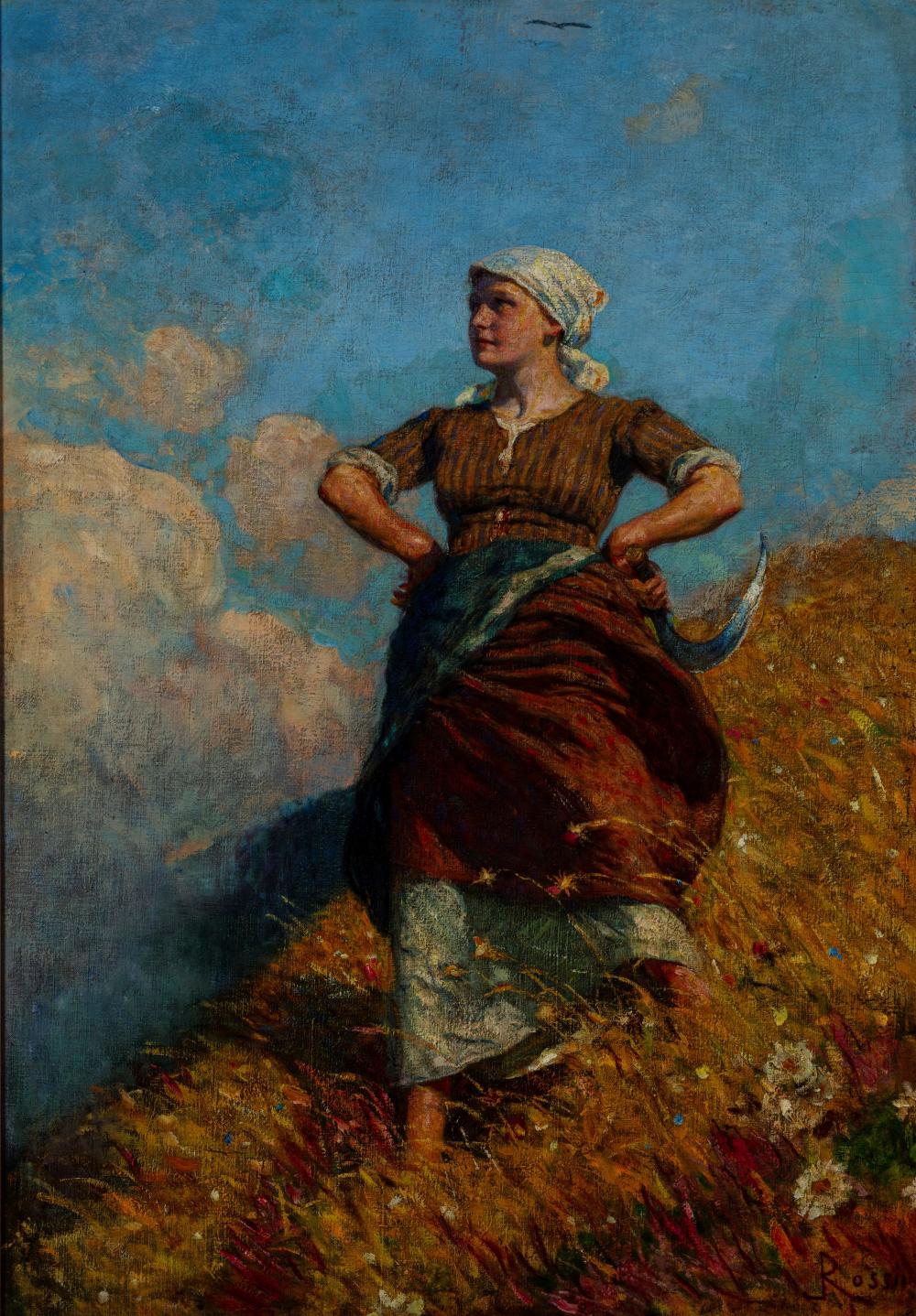 luigi rossi cassarate 1853 tesserete 1923 alpine woman · Finarte · 2025-05-13 Luigi (1853) Rossi comparable auction result: luigi rossi cassarate 1853 tesserete 1923 alpine woman