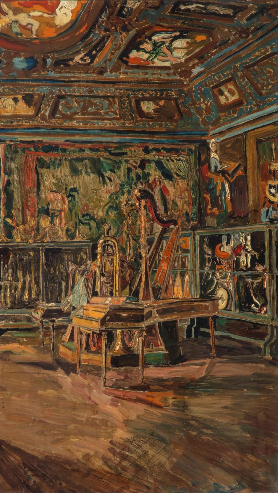 Mario Cavaglieri comparable auction result: mario cavaglieri rovigo 1887 pavie 1969 hall of musical instruments 1923