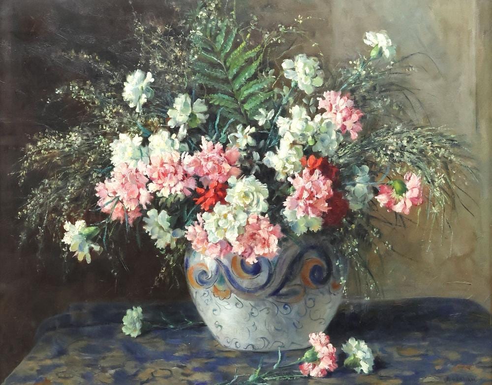 Alfio Paolo Graziani comparable auction result: alfio paolo graziani 1900 1981 still life vase of flowers