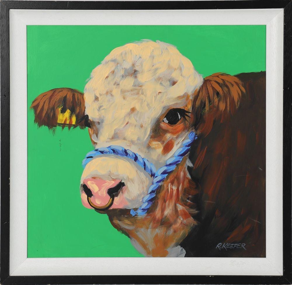 Ronald Keefer comparable auction result: ronald keefer