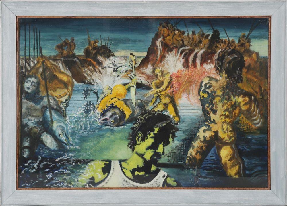John Doherty comparable auction result: john doherty b 1949