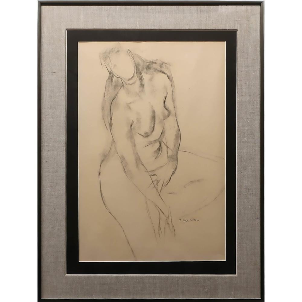Ronald York Wilson comparable auction result: ronald york wilson canadian 1907 1984 french girl