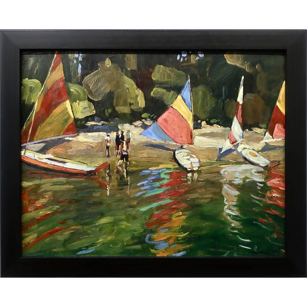 Garth Armstrong comparable auction result: garth armstrong canadian b 1960 sunfish