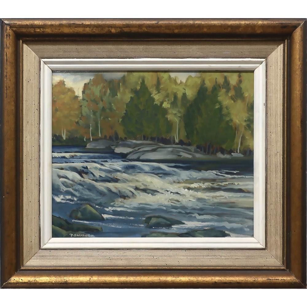 Paul F. Gauthier comparable auction result: paul f gauthier canadian b 1937 bells rapids wadawaska valley