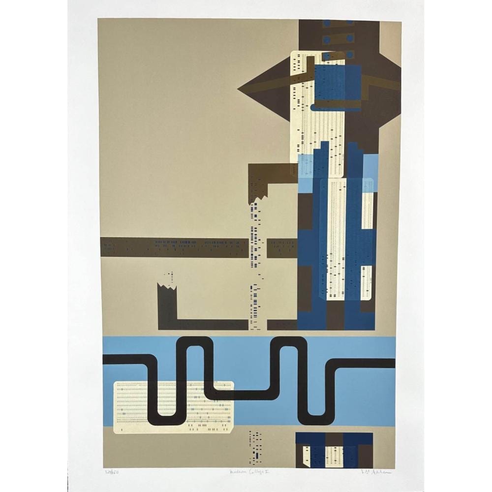 Lee Adler comparable auction result: lee adler american 1934 modern collage 1 signed