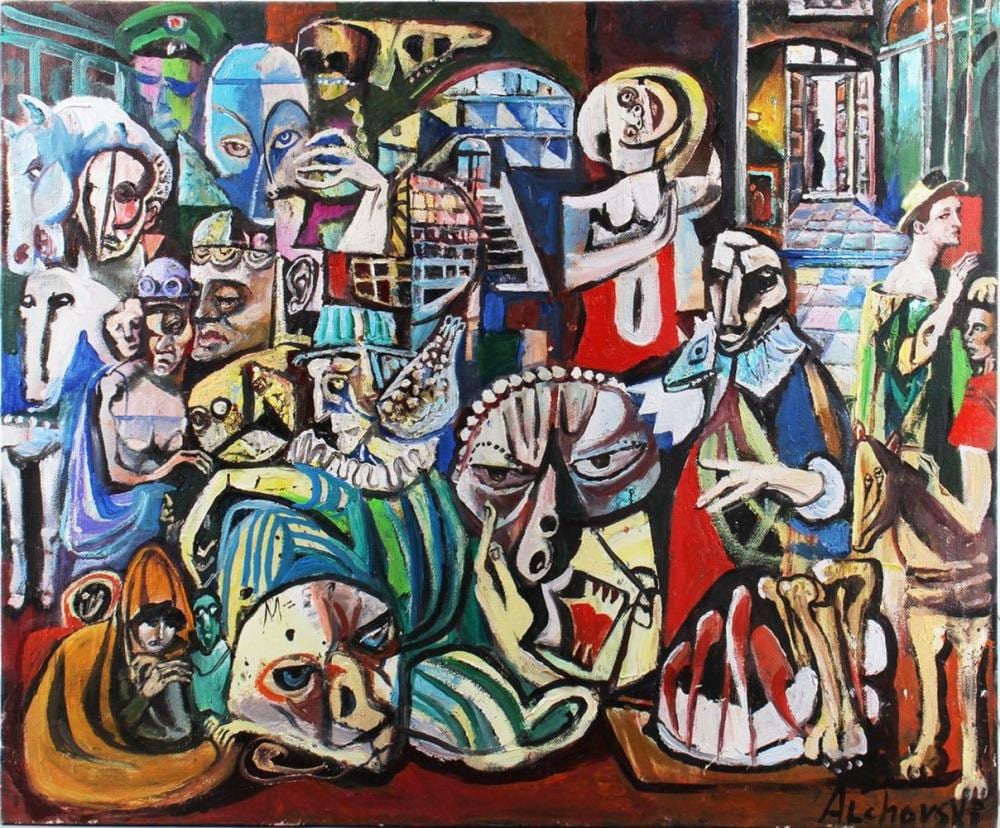 Alexander Alkhovsky comparable auction result: alexander alkhovski 1947 st petersburg lives and works in hamburg