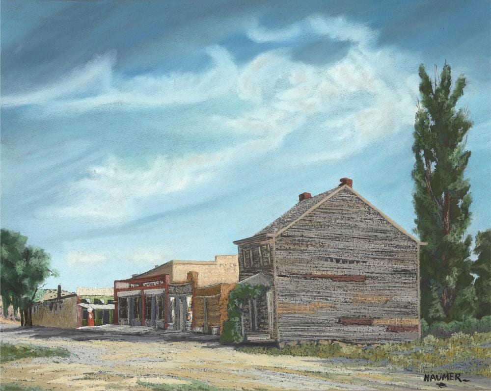 helmuth naumer cerrillos new mexico 1953 · Santa Fe Art Auction · 2025-05-08 Helmuth Naumer comparable auction result: helmuth naumer cerrillos new mexico 1953