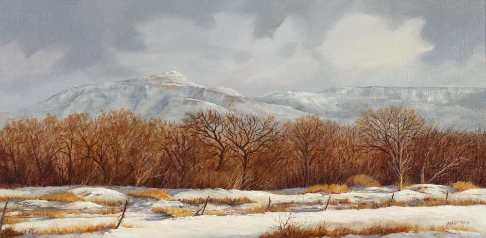 Anthony Martin comparable auction result: anthony martin monzano mountain along the bosque