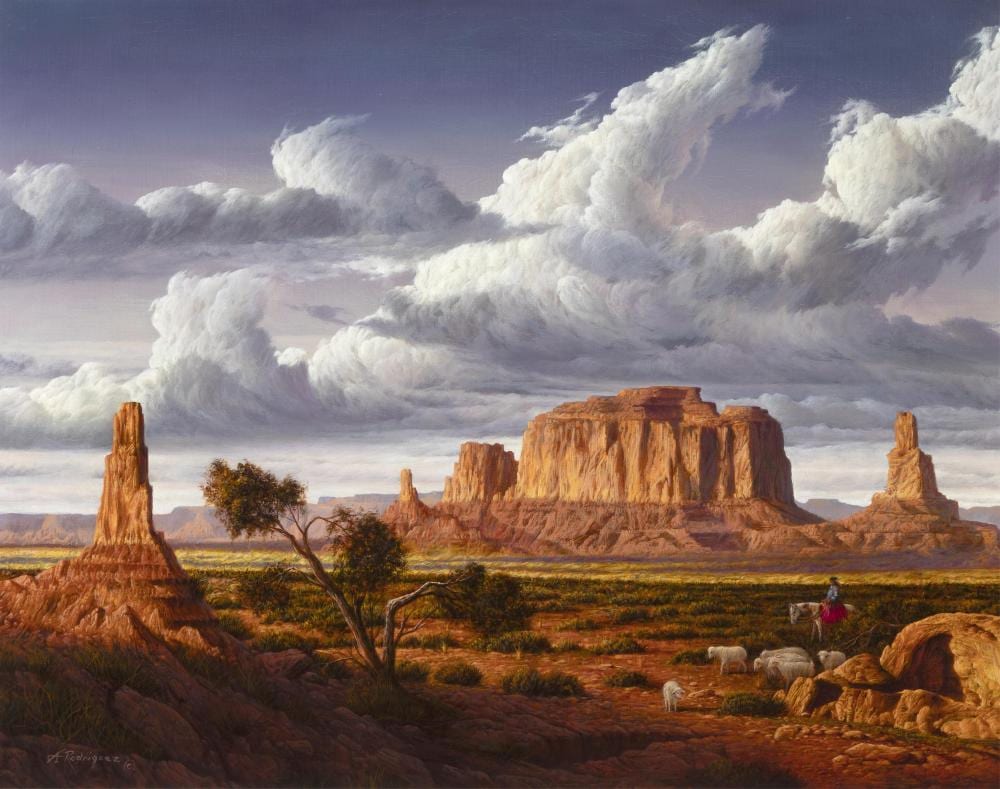 Alfredo Rodriguez comparable auction result: alfredo rodriguez navajo country