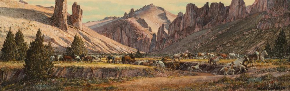 Roger Cooke comparable auction result: roger cooke bannock country 1982