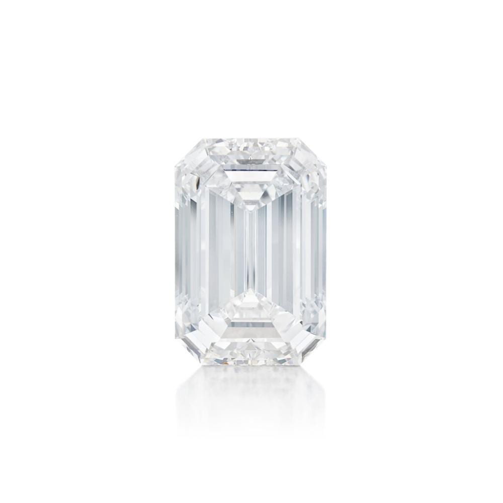 Diamond Ring | 10.01克拉 長方形 D色 內部無瑕 Type IIa 鑽石 鑽石 comparable sale
