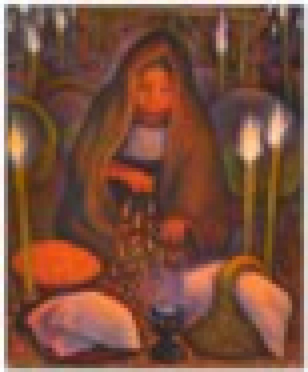 Diego (1886) Rivera comparable auction result: diego rivera 1886 1957 la ofrenda de janitzio oil on linen laid down on m