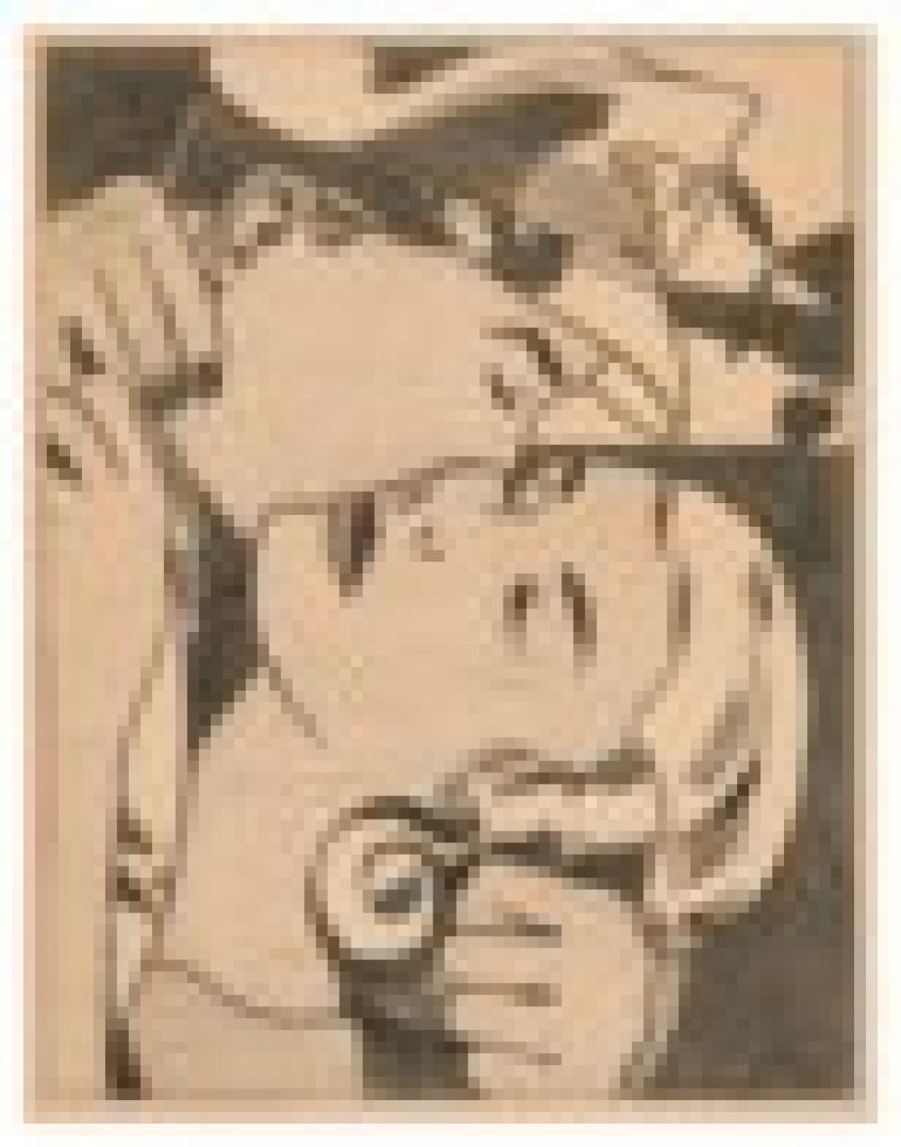 Roy Lichtenstein (1923-1997) The Kiss graphite on paper image: 18 ½ x 14 in comparable sale