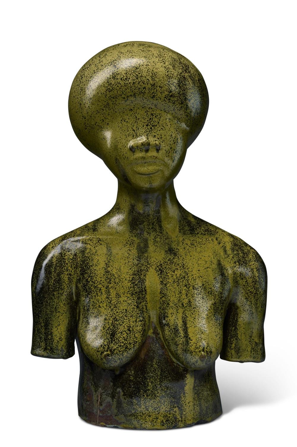 Simone Leigh comparable auction result: simone leigh b 1967 lusaka glazed stoneware