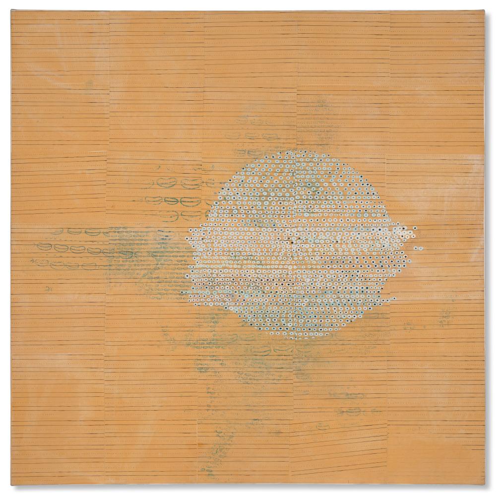 ellen gallagher b 1965 untitled oil ink and paper collage on canvas m · Christie's · 2025-05-15 Ellen Gallagher comparable auction result: ellen gallagher b 1965 untitled oil ink and paper collage on canvas m