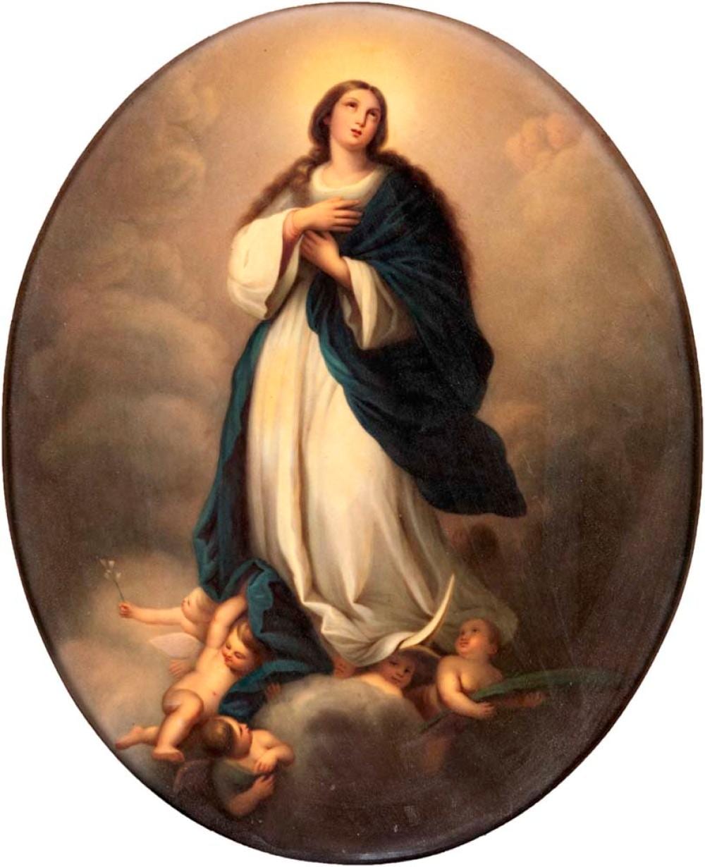anton raphael mengs circle of immaculate conception · Casa d'aste ARCADIA · 2025-05-20 Anton Raphael Mengs comparable auction result: anton raphael mengs circle of immaculate conception