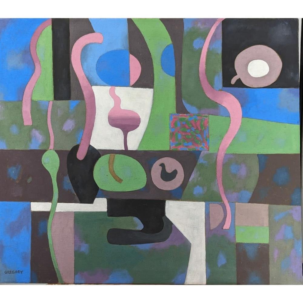 Bruce Gregory comparable auction result: bruce gregory american 1917 2002 signed abstract painting estate fresh