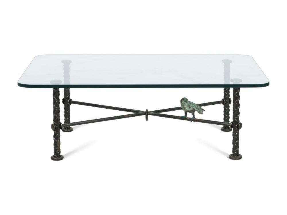 Ilana Goor comparable auction result: ilana goor israeli b 1936 bird cocktail table 20th century