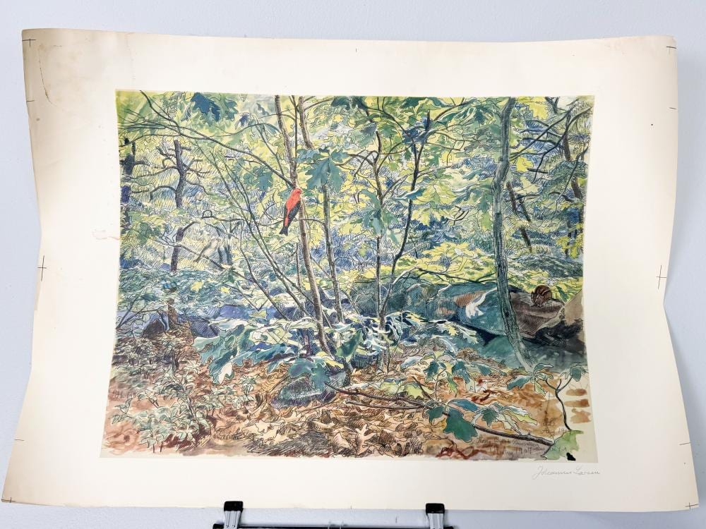 Johannes Larsen comparable auction result: johannes larsen