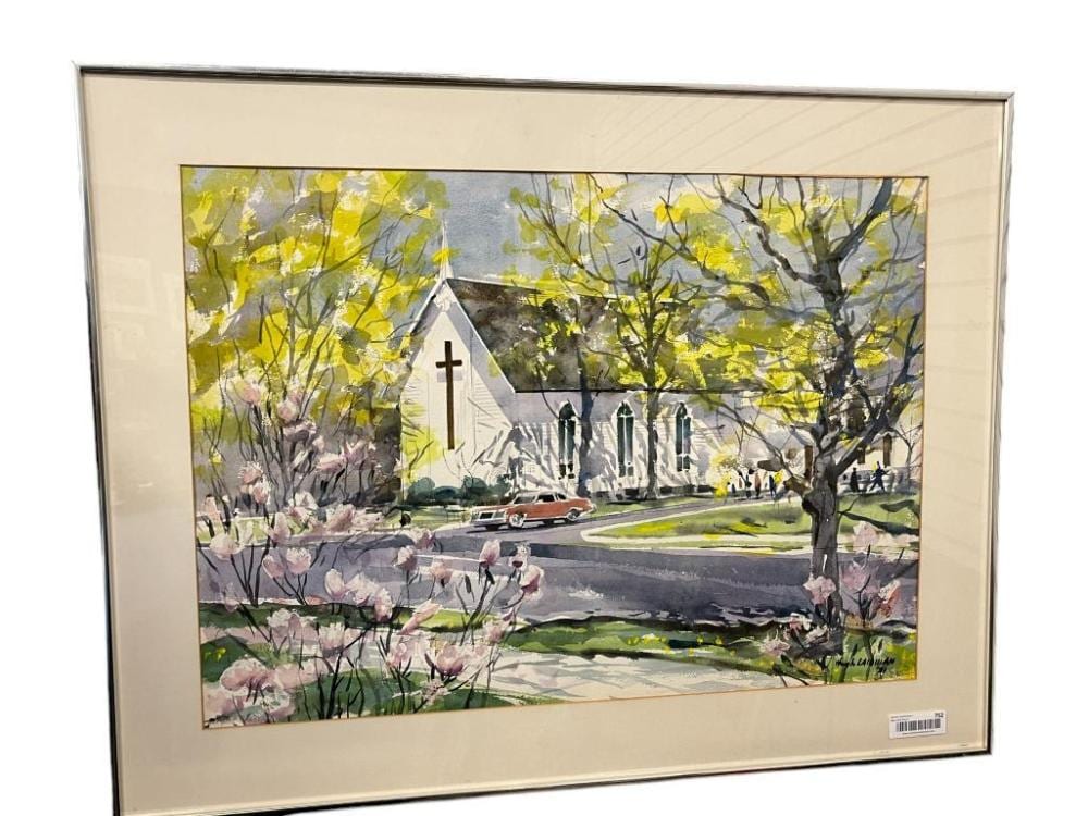 hugh laidman signed watercolor · Schultz Auctioneers · 2025-05-09 Hugh Laidman comparable auction result: hugh laidman signed watercolor