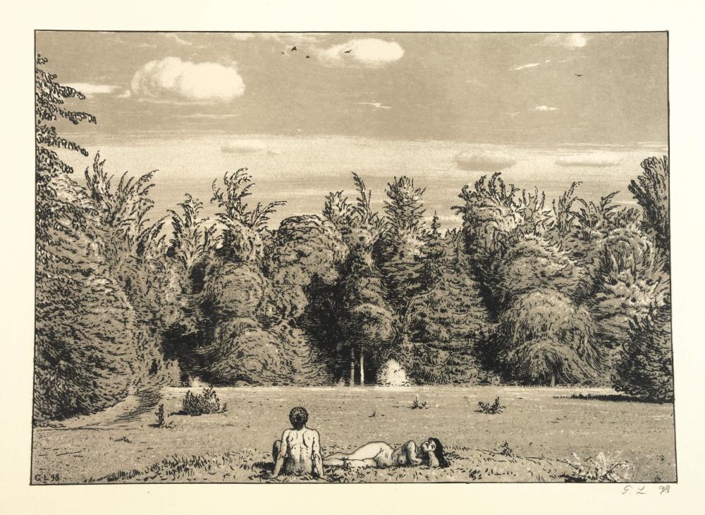 Georg Lührig comparable auction result: georg l hrig im paradies
