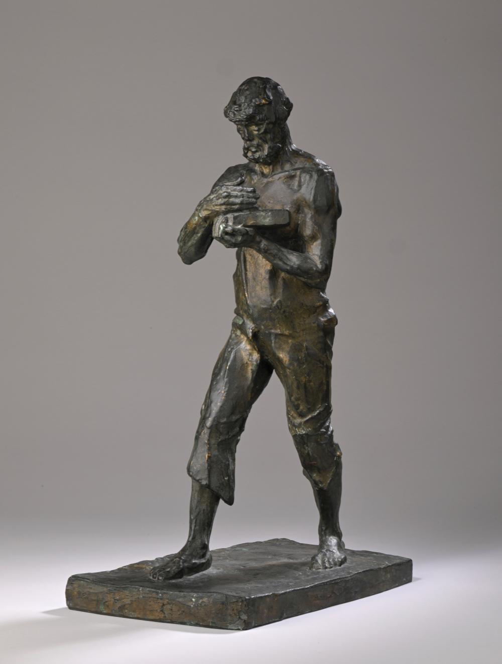 Paul Maximilien Landowski comparable auction result: paul landowski 1875 1961 les fils de ca n tubalca n le forgeron
