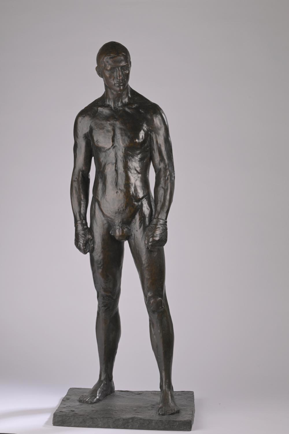 Paul Maximilien Landowski comparable auction result: paul landowski 1875 1961 le pugiliste