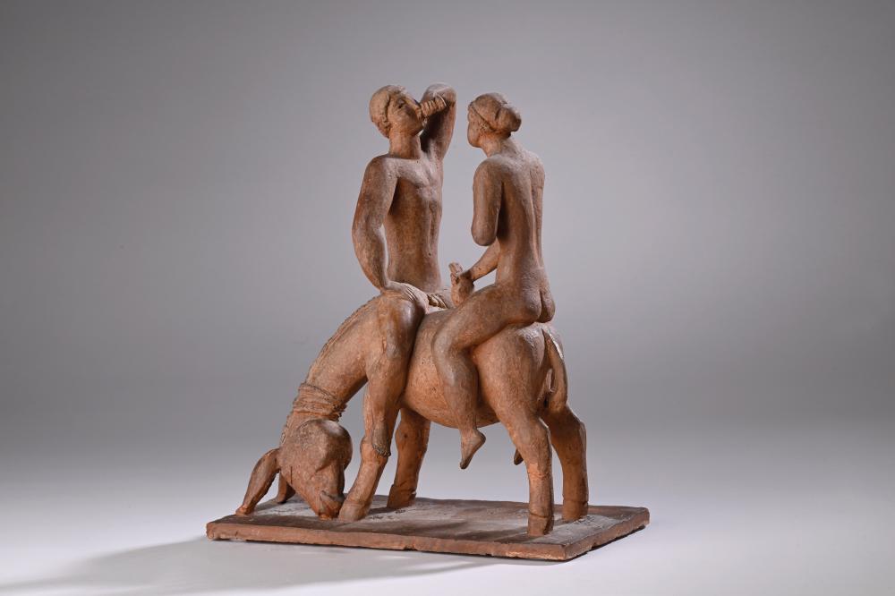 vadim androusov 1895 1975 couple sur un ne vers 1921 · Crait-Muller · 2025-05-20 Wladimir Andrussoff comparable auction result: vadim androusov 1895 1975 couple sur un ne vers 1921