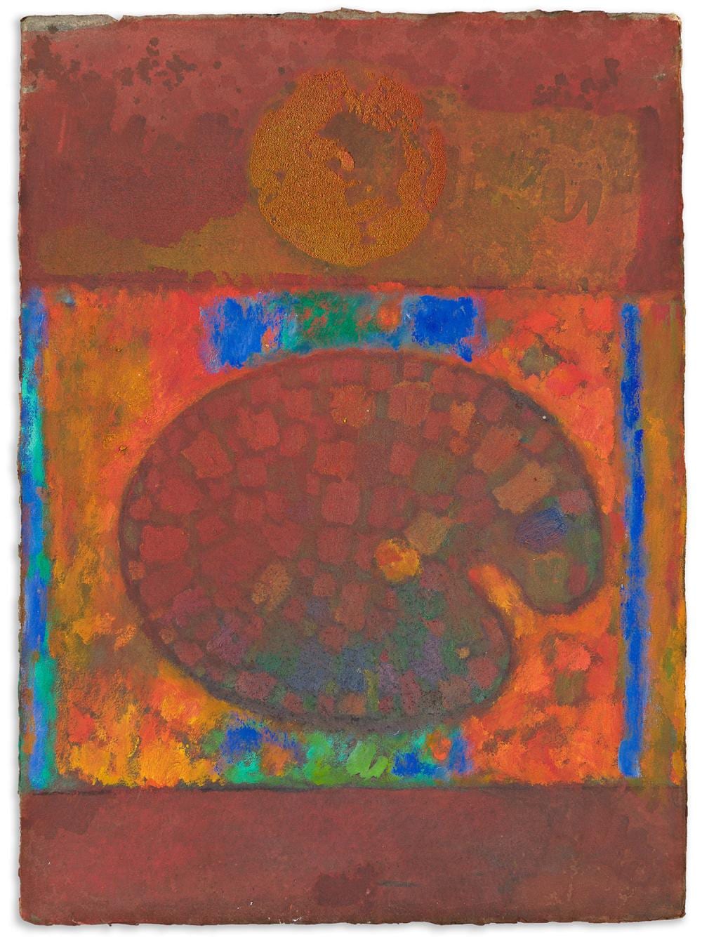 György Kepes comparable auction result: gy rgy kepes 1906 2001 hungarian american untitled composition with palette