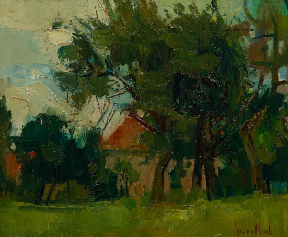 paul collomb french 1921 2010 oil on canvas · Leonard Auction · 2025-05-20 Paul Collomb comparable auction result: paul collomb french 1921 2010 oil on canvas