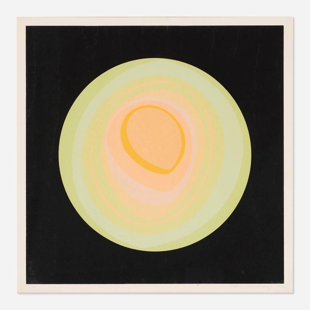helen lundeberg third planet · Los Angeles Modern Auctions · 2025-05-13 Helen Lundeberg comparable auction result: helen lundeberg third planet
