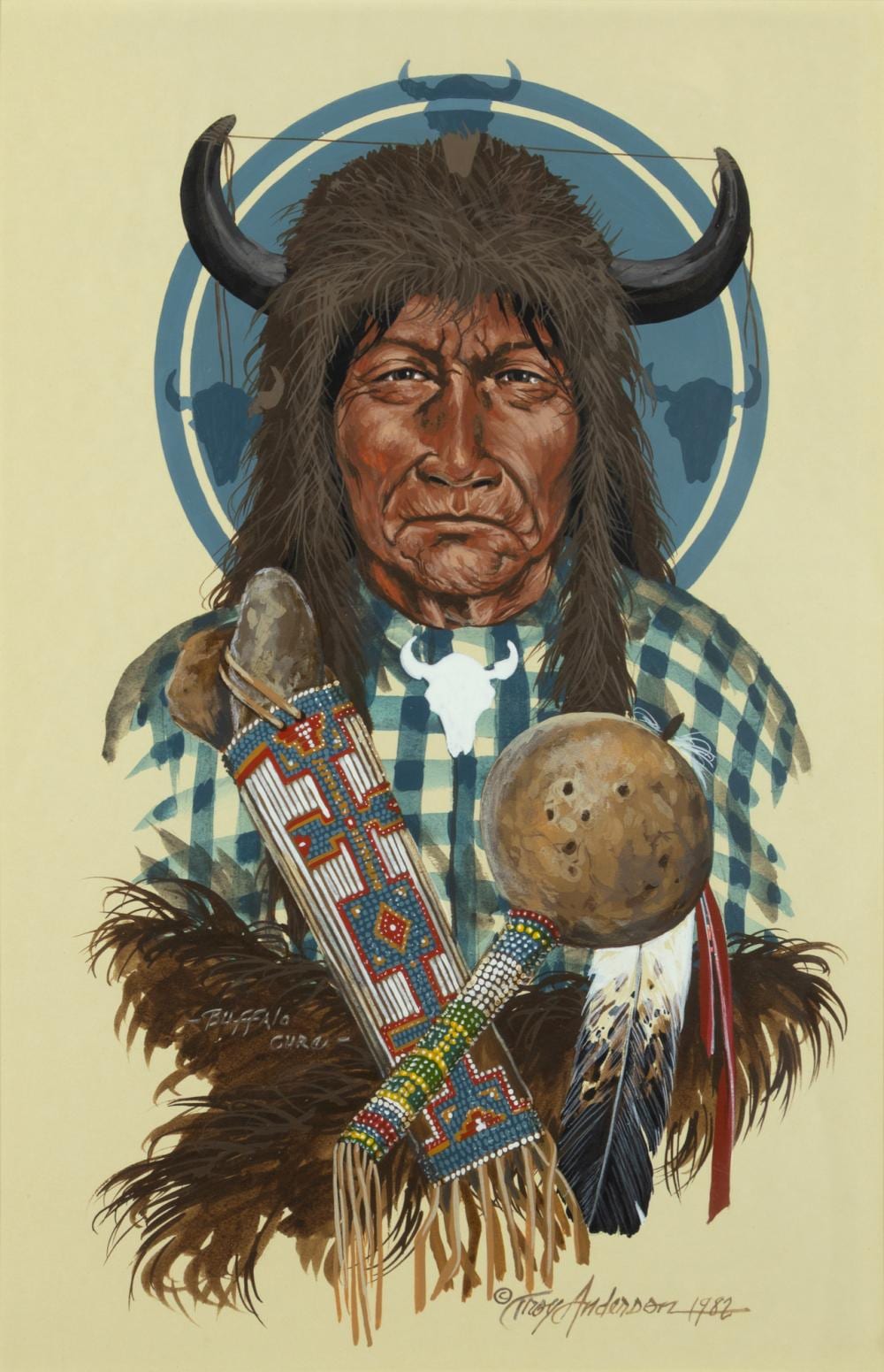 Troy Anderson comparable auction result: troy anderson 1948 buffalo cure 1982