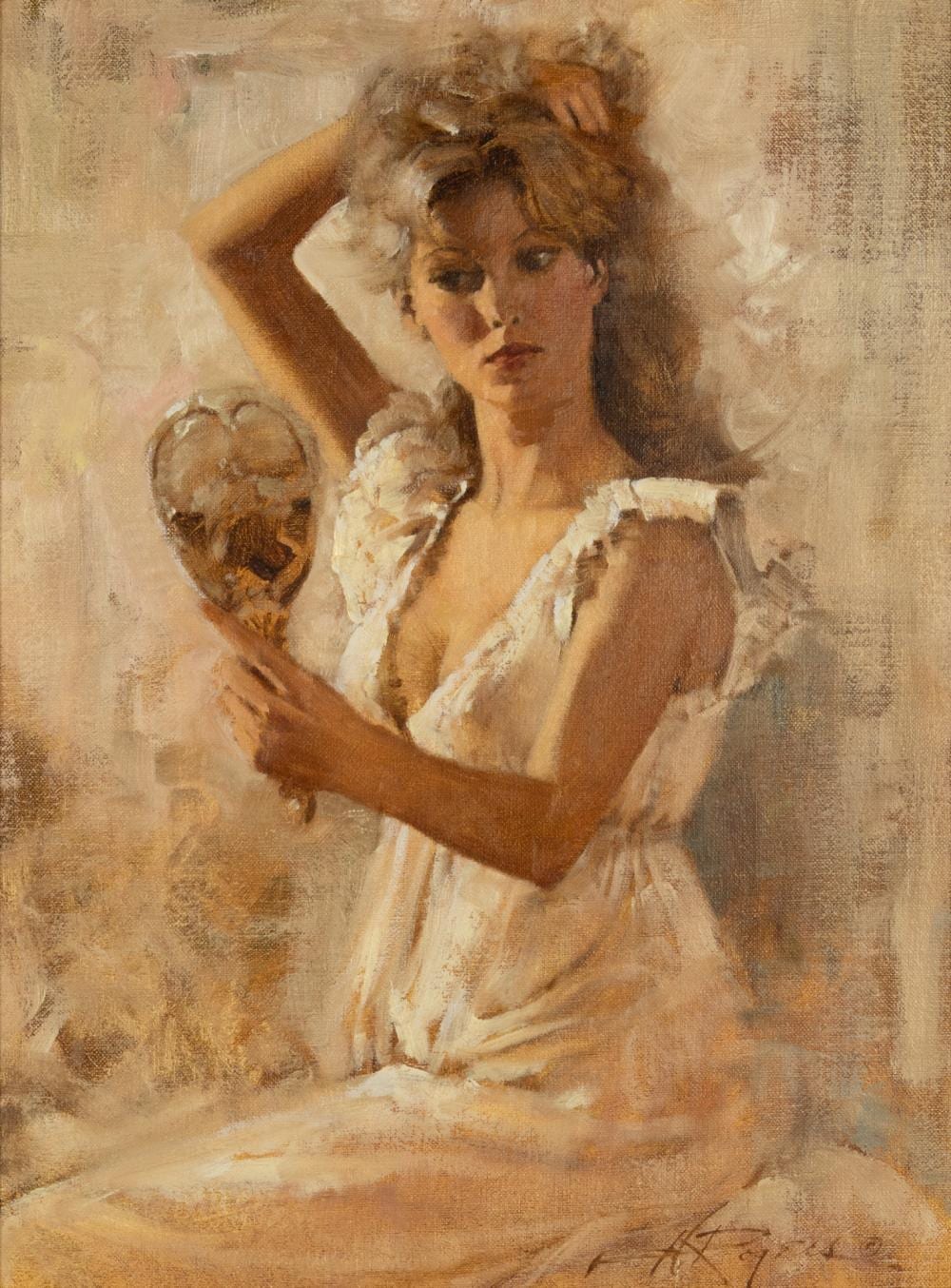 Howard Rogers comparable auction result: howard rogers 1932 looking glass 1998