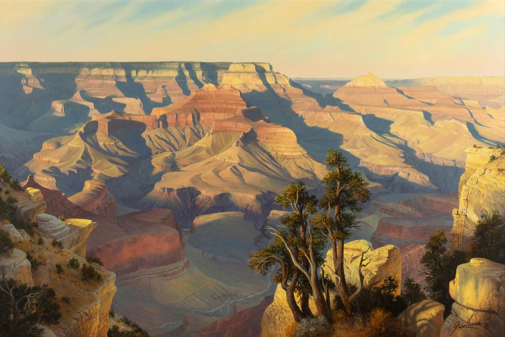Fred Lucas comparable auction result: fred lucas 1946 2011 shoshone evening