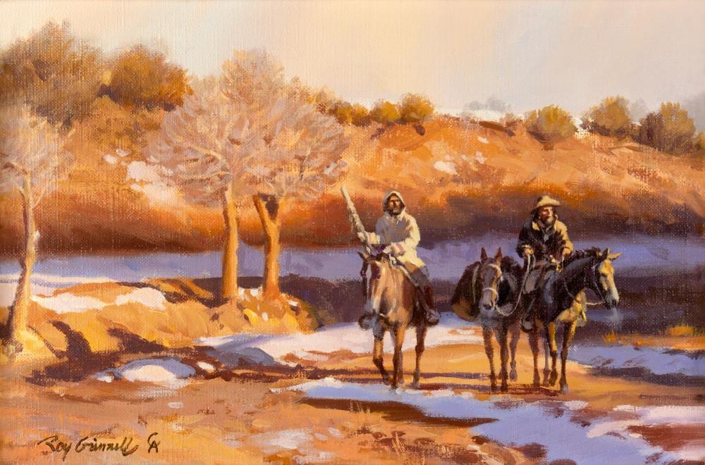 Roy Grinnell comparable auction result: roy grinnell 1933 winter glow