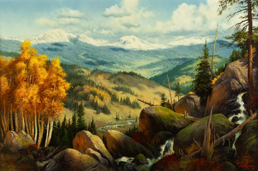 Fred Lucas comparable auction result: fred lucas 1946 2011 pecos wilderness