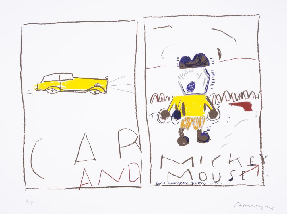 Rose Wylie comparable auction result: rose wylie b 1934 american history