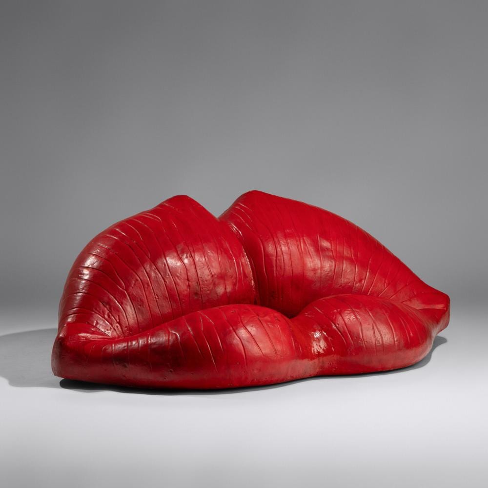 Louis Durot comparable auction result: louis durot french b 1939 l echasuffesuse sofa c 1978 france