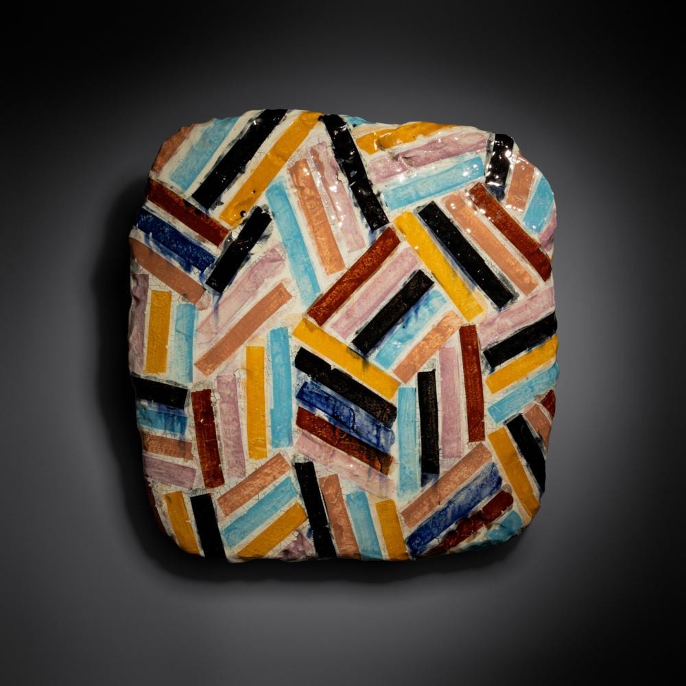 Jun Kaneko comparable auction result: jun kaneko japanese b 1942 slab 20 1985