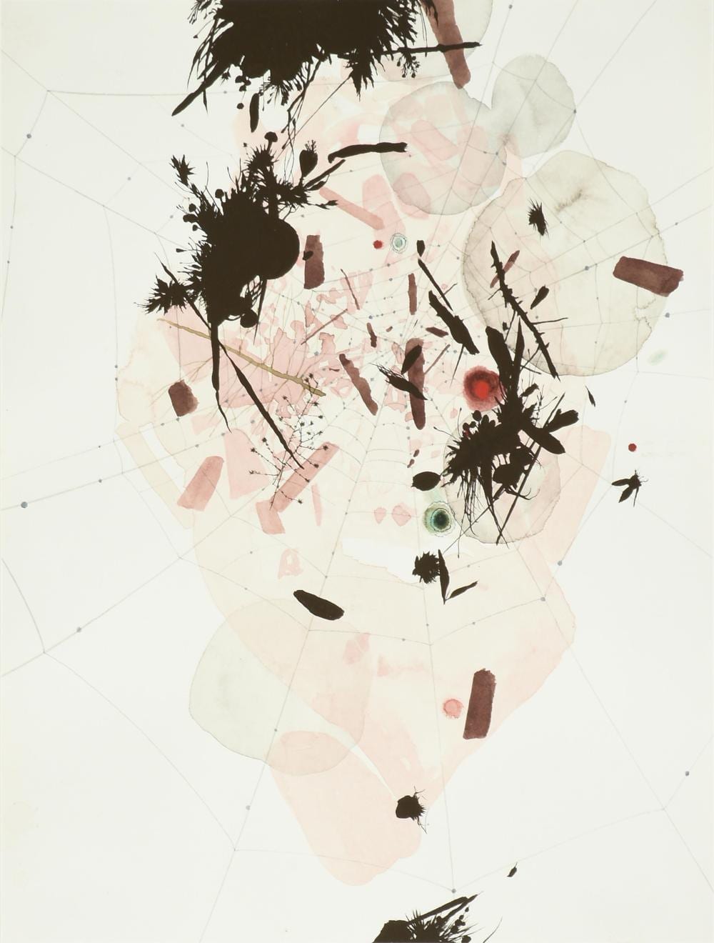 Darren Waterston comparable auction result: darren waterston american b 1965 web 2007 15 3 4 x 13 in 40 x 33 cm