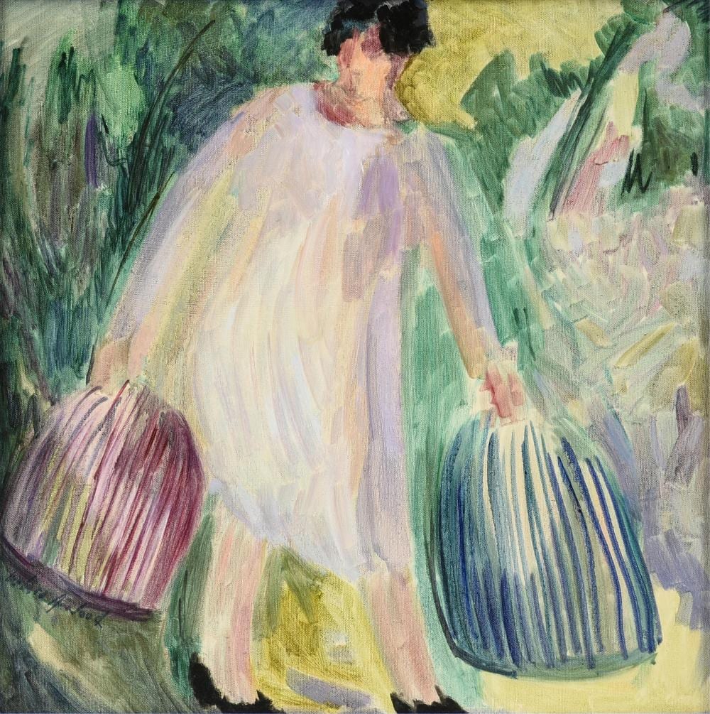 barbara a wood american b 1926 empty cages 20th century 20 x 20 in 50 8 x 50 8 cm frame 27 1 2 x 27 1 2 in 69 9 x 69 9 cm · Simpson Galleries, LLC · 2025-05-17 Barbara A. Wood comparable auction result: barbara a wood american b 1926 empty cages 20th century 20 x 20 in 50 8 x 50 8 cm frame 27 1 2 x 27 1 2 in 69 9 x 69 9 cm
