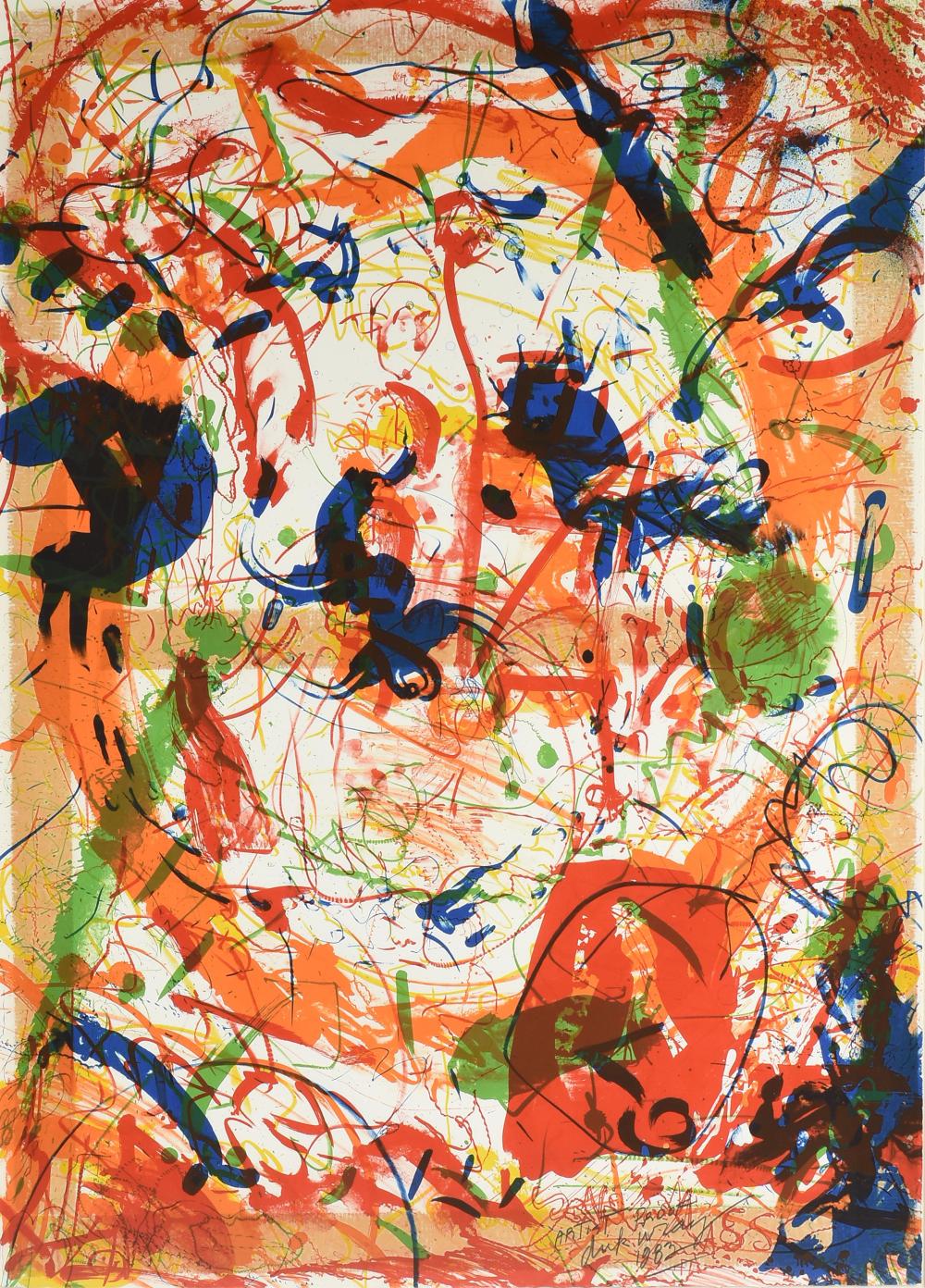 Dick Wray comparable auction result: dick wray american texas 1933 2011 abstract composition 1983 42 x 29 1 2 in 106 7 x 74 9 cm frame 50 x 37 in 127 x 94 cm