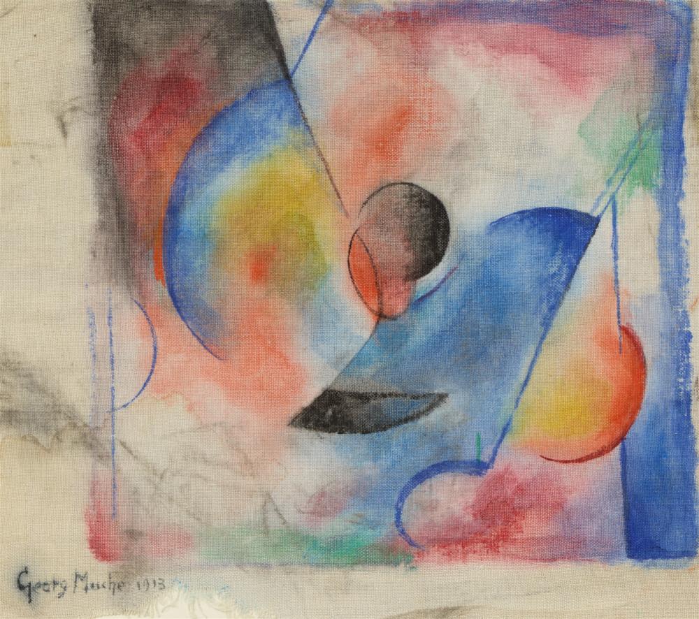 Georg Muche comparable auction result: georg muche untitled 1913