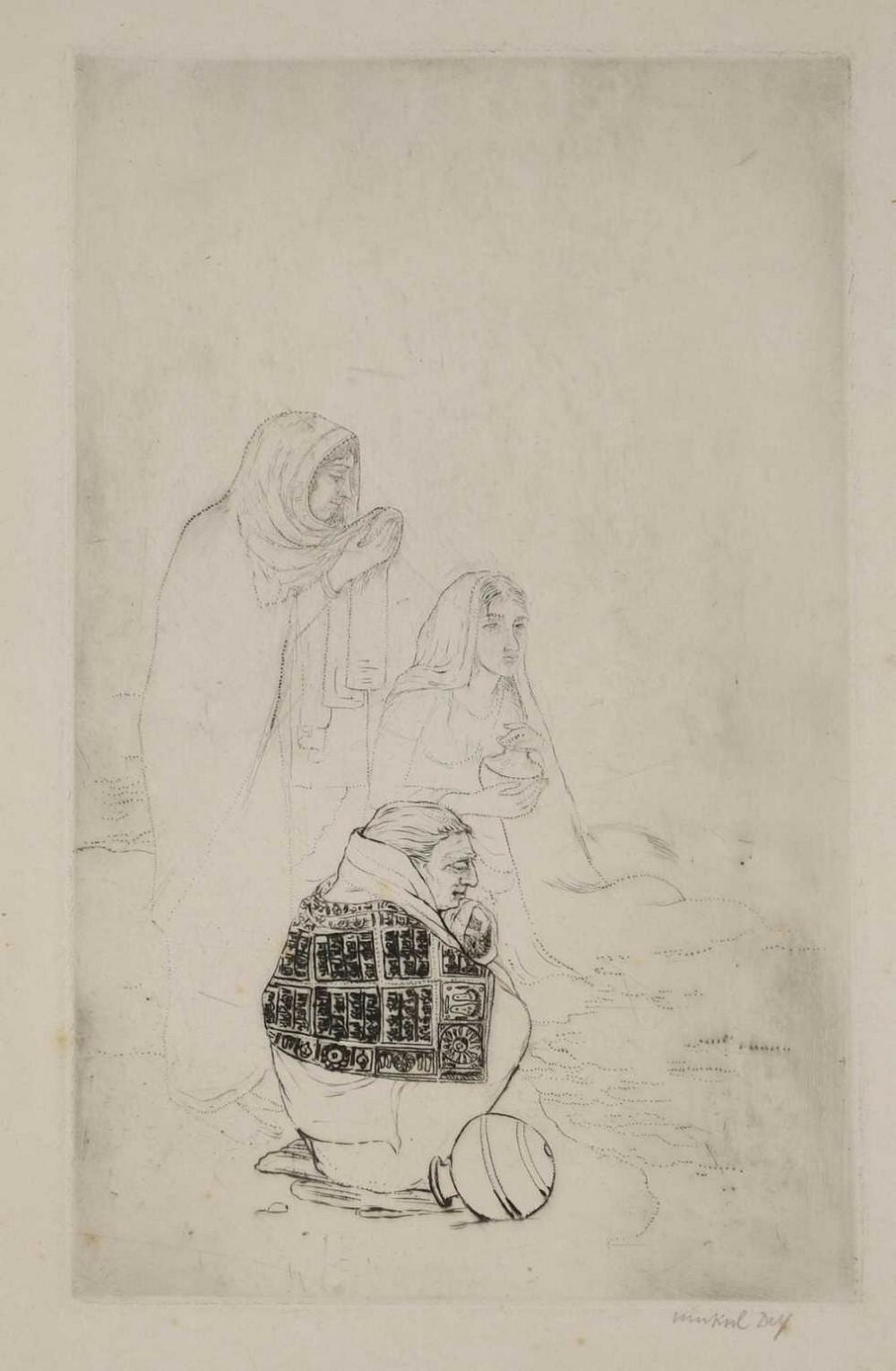 Mukul Dey comparable auction result: mukul dey indian 1895 1989