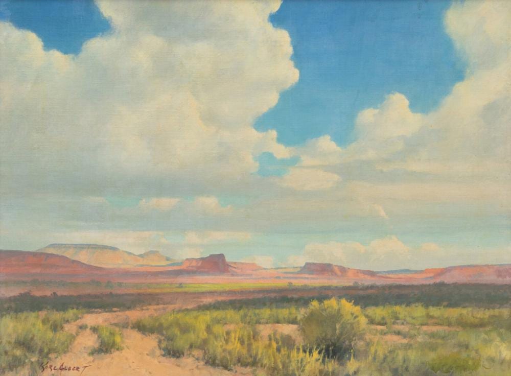 karl albert american 1911 2007 summer sky new mexico · Freeman’s | Hindman · 2025-05-16 Karl Albert comparable auction result: karl albert american 1911 2007 summer sky new mexico