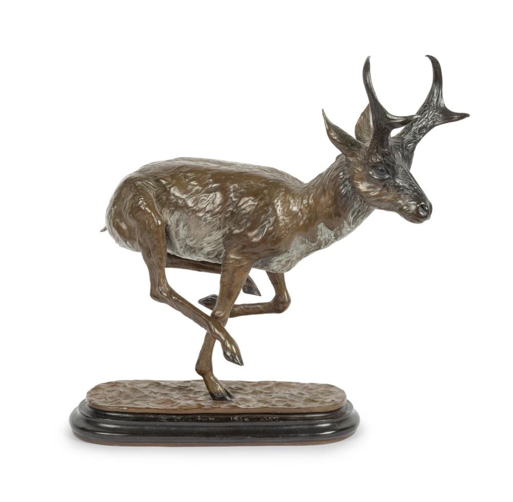 Chester Comstock comparable auction result: chester comstock american 20th century antelope edition 14 15 1977