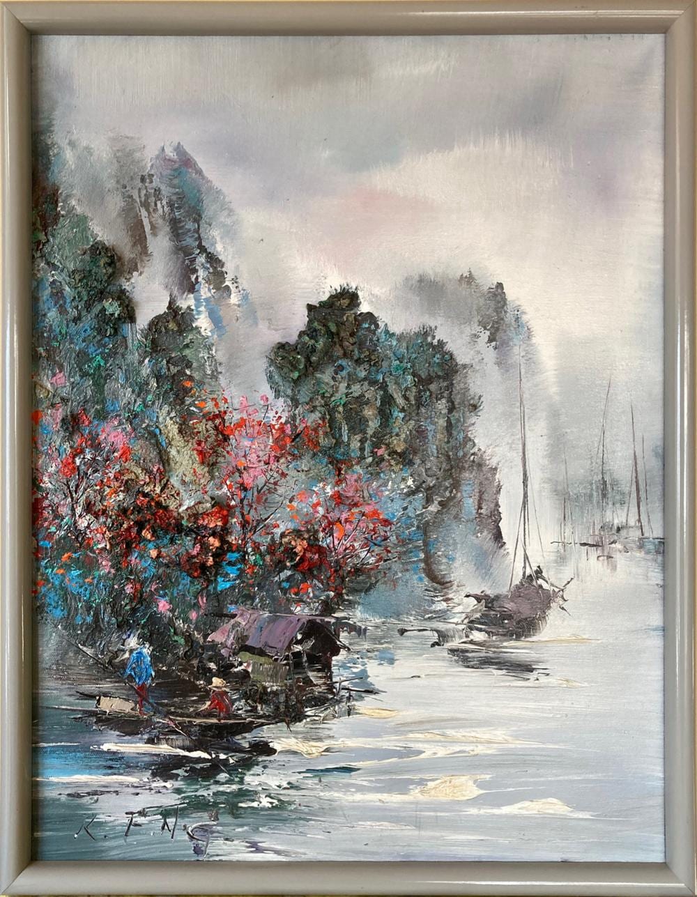 Ng Kee Fung comparable auction result: kee fung ng untitled oil on canvas